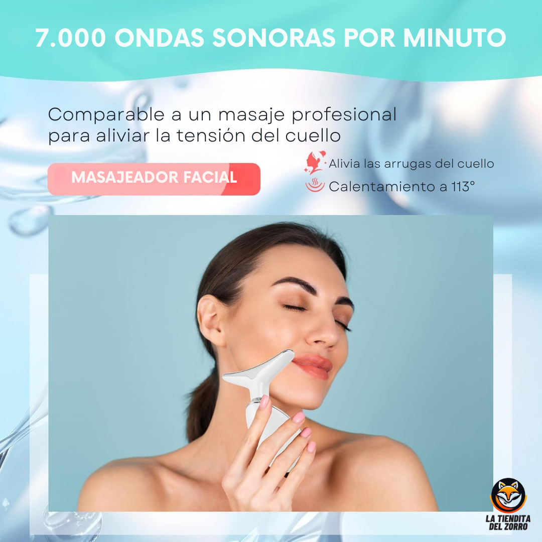 Masajeador Facial Intense Pulsed + SERUM 24K de Regalo